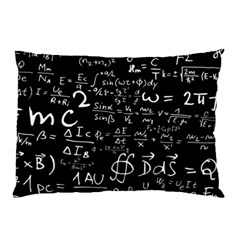 E=mc2 Text Science Albert Einstein Formula Mathematics Physics Pillow Case (two Sides) by Jancukart