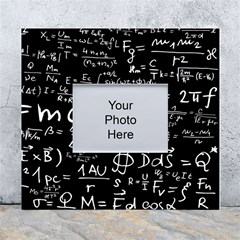 E=mc2 Text Science Albert Einstein Formula Mathematics Physics White Wall Photo Frame 5  X 7  by Jancukart