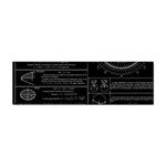 Black Background With Text Overlay Mathematics Trigonometry Sticker Bumper (10 pack) Front