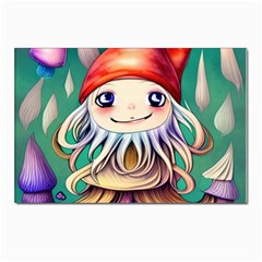 Toadstools For Charm Work Postcards 5  X 7  (pkg Of 10) by GardenOfOphir