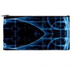 Technology Digital Business Polygon Geometric Pencil Case by Ravend