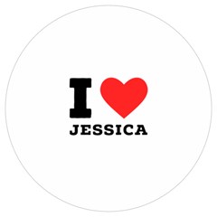 I Love Jessica Round Trivet by ilovewhateva