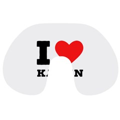 I Love Karen Travel Neck Pillow by ilovewhateva