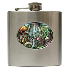 Craft Mushroom Hip Flask (6 Oz) by GardenOfOphir