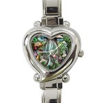 Craft Mushroom Heart Italian Charm Watch Front