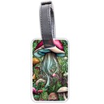 Craft Mushroom Luggage Tag (one side) Front