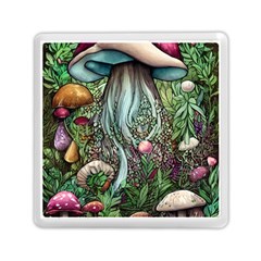 Craft Mushroom Memory Card Reader (square) by GardenOfOphir