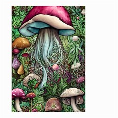 Craft Mushroom Small Garden Flag (two Sides) by GardenOfOphir