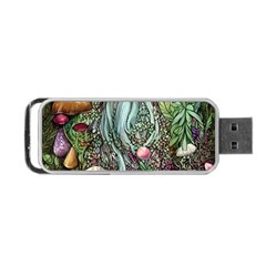 Craft Mushroom Portable Usb Flash (one Side) by GardenOfOphir