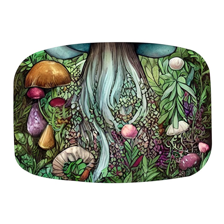 Craft Mushroom Mini Square Pill Box