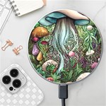 Craft Mushroom Wireless Fast Charger(White) Front