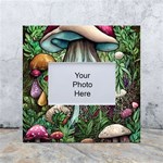 Craft Mushroom White Box Photo Frame 4  x 6  Front