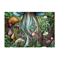 Craft Mushroom Crystal Sticker (a4) by GardenOfOphir