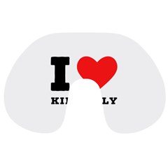 I Love Kimberly Travel Neck Pillow by ilovewhateva