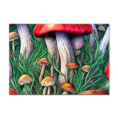 Forest Fairycore Mushroom Foraging Craft Sticker A4 (100 Pack) by GardenOfOphir