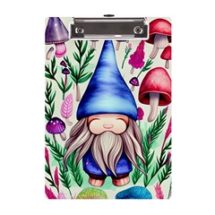 Tiny Mushroom Forest Scene A5 Acrylic Clipboard by GardenOfOphir