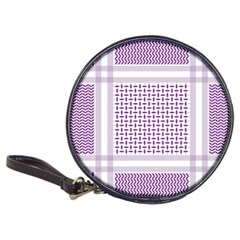 Square Purple Pattern Bead Purple Keffiyeh Purple Geometric Headdress Angle Violet Rectangle Classic 20-cd Wallets by Jancukart