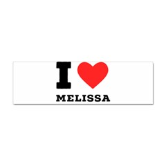 I Love Melissa Sticker Bumper (100 Pack) by ilovewhateva