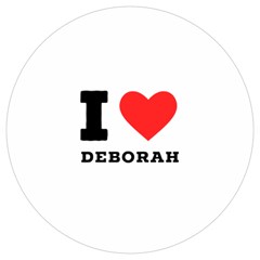 I Love Deborah Round Trivet by ilovewhateva