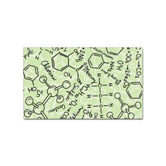 Multicolored Chemical Bond Illustration Chemistry Formula Science Sticker (rectangular) by Jancukart