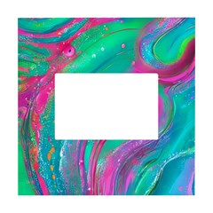 Fluid Art Background White Box Photo Frame 4  X 6  by GardenOfOphir