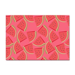 Watermelon Background Watermelon Wallpaper Sticker A4 (100 Pack) by Wegoenart