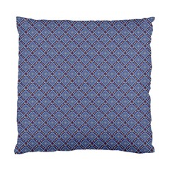 Blue Diamonds Standard Cushion Case (one Side) by Sparkle