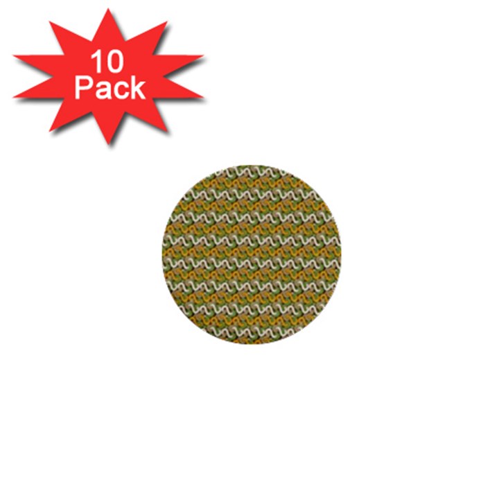 Pattern 1  Mini Buttons (10 pack) 