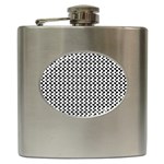 Pattern 54 Hip Flask (6 oz) Front