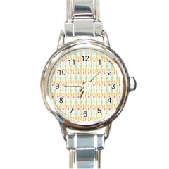 Pattern 62 Round Italian Charm Watch by GardenOfOphir