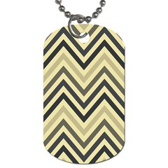 Mute Chevron Dog Tag (two Sides) by GardenOfOphir