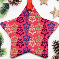 Pattern 102 Star Ornament (two Sides) by GardenOfOphir