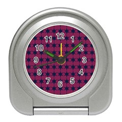 Pattern 140 Travel Alarm Clock by GardenOfOphir