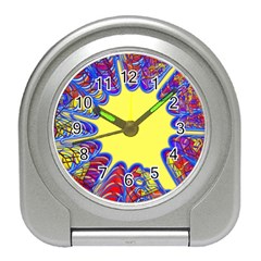 Explosion Big Bang Colour Structure Travel Alarm Clock by Semog4