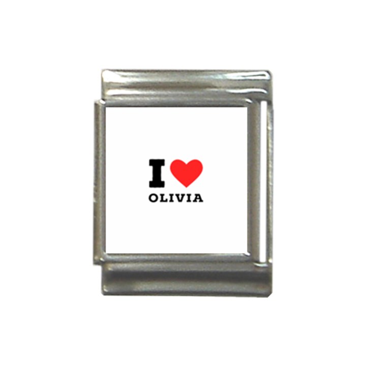 I love olivia Italian Charm (13mm)