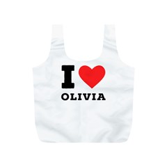 I Love Olivia Full Print Recycle Bag (s) by ilovewhateva