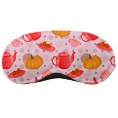 Pumpkin Tea Cup Pie Dessert Sleeping Mask by Semog4