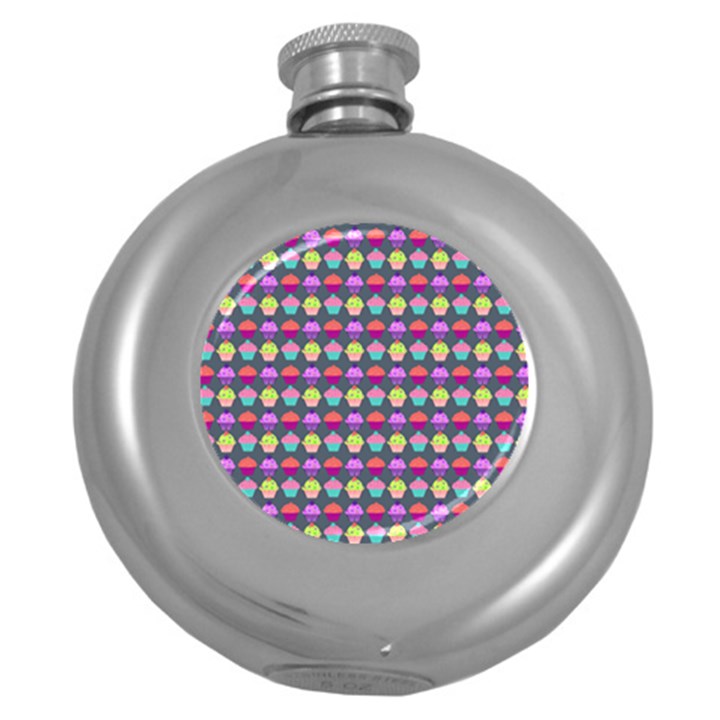 Pattern 212 Round Hip Flask (5 oz)