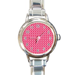 Pattern 234 Round Italian Charm Watch by GardenOfOphir