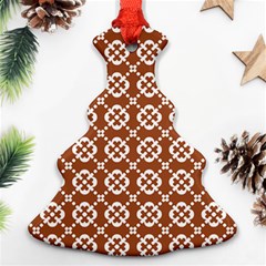 Pattern 294 Christmas Tree Ornament (two Sides) by GardenOfOphir