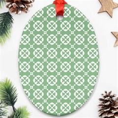 Pattern 298 Oval Ornament (two Sides) by GardenOfOphir