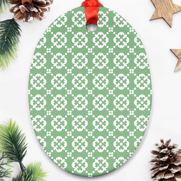 Pattern 298 Oval Ornament (Two Sides)