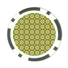 Pattern 297 Poker Chip Card Guard by GardenOfOphir