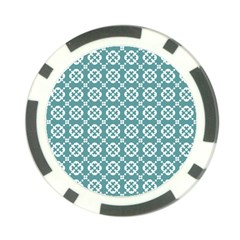 Pattern 299 Poker Chip Card Guard by GardenOfOphir