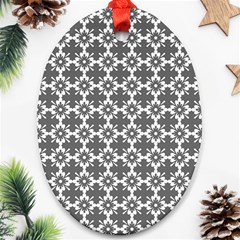 Pattern 301 Oval Ornament (two Sides) by GardenOfOphir