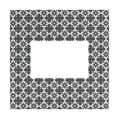 Pattern 301 White Box Photo Frame 4  X 6  by GardenOfOphir