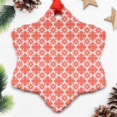 Pattern 304 Snowflake Ornament (two Sides) by GardenOfOphir