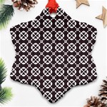 Pattern 309 Snowflake Ornament (Two Sides) Front