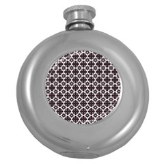 Pattern 310 Round Hip Flask (5 Oz) by GardenOfOphir