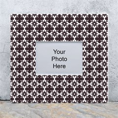 Pattern 310 White Wall Photo Frame 5  X 7  by GardenOfOphir